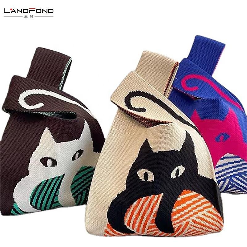 New style Crochet Tote Bag for Women Shoulder Bag Handbags Knitting Hollow Hobo Bag Aesthetic Handmade Weaving Large Capacity